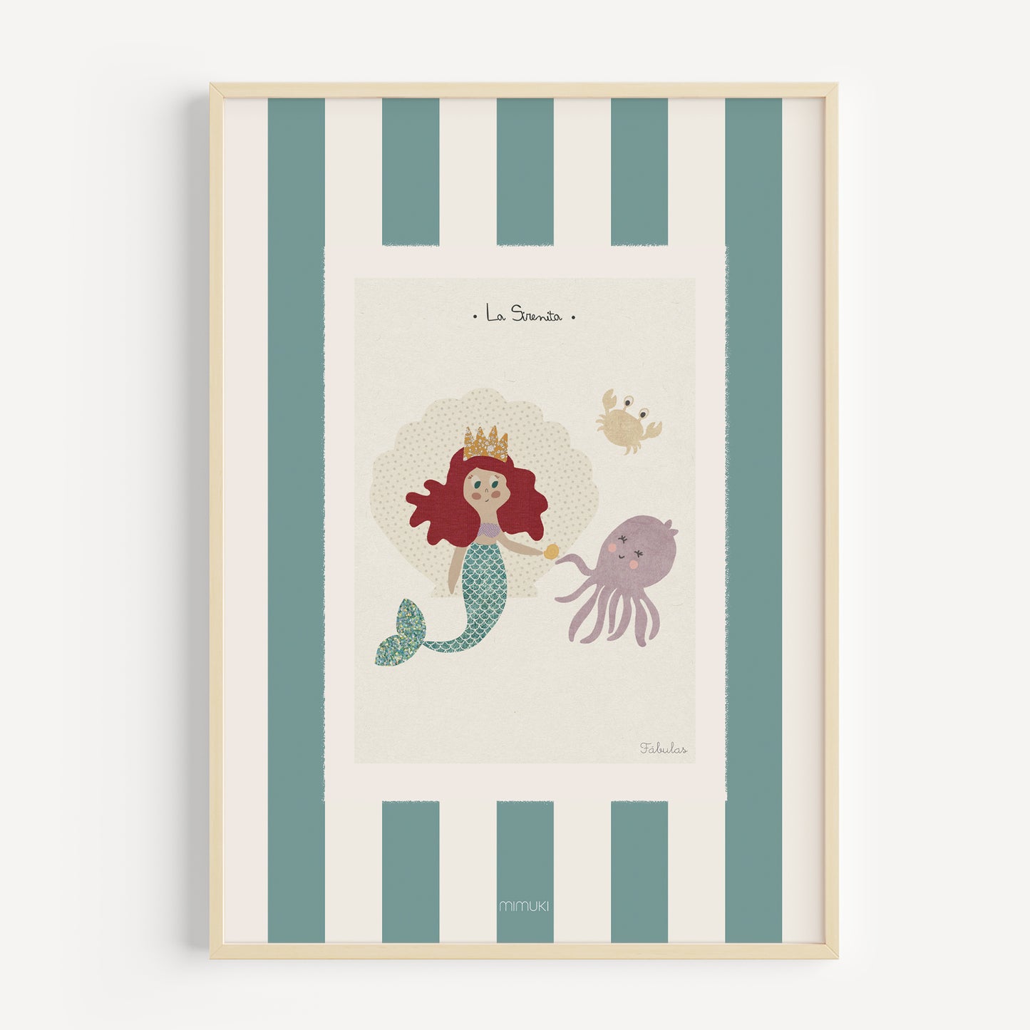 Lámina Sirenita - edición especial