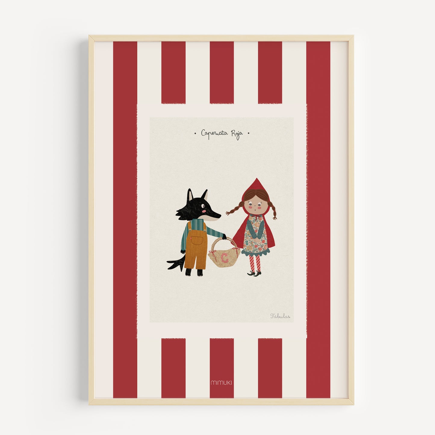 Lámina Caperucita - edición especial