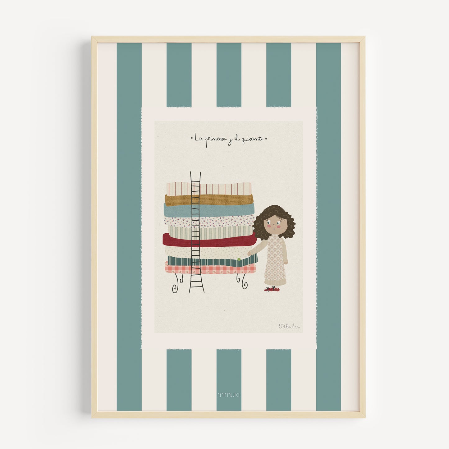 Lámina La Princesa y el guisante - edición especial