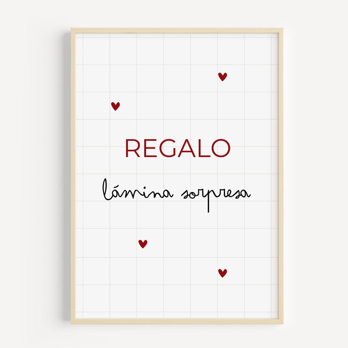 REGALO lámina SORPRESA