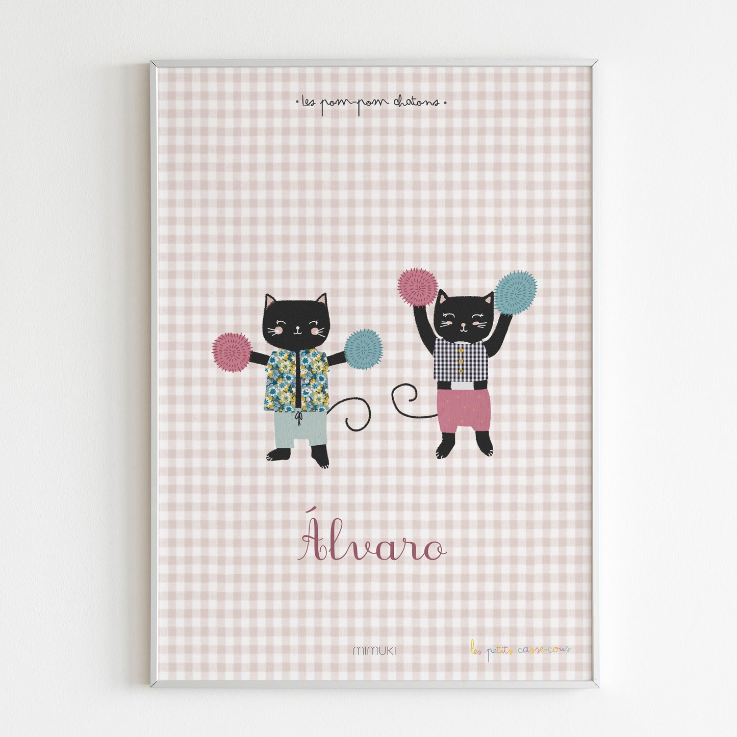 Affiche Les pom pom chatons