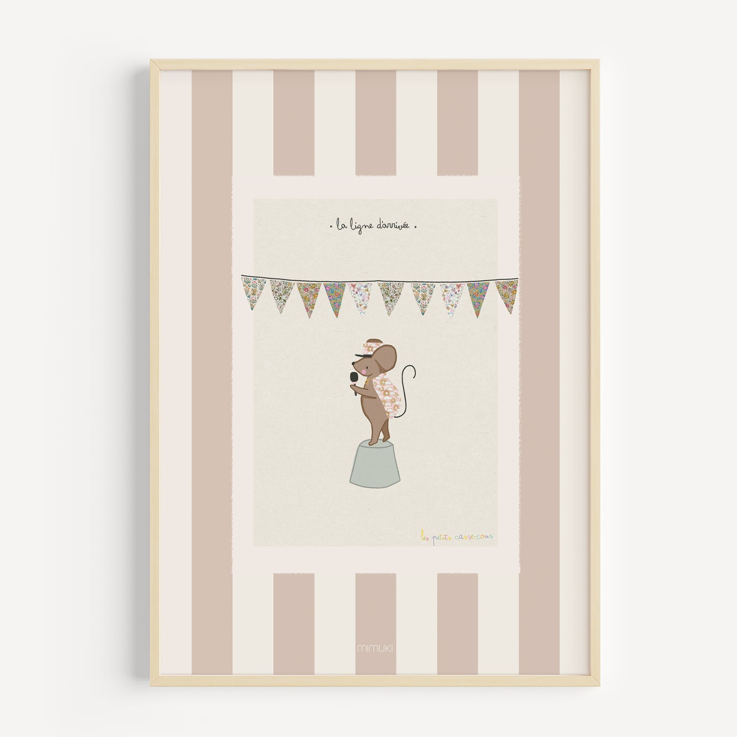 Affiche La ligne d'arrivée