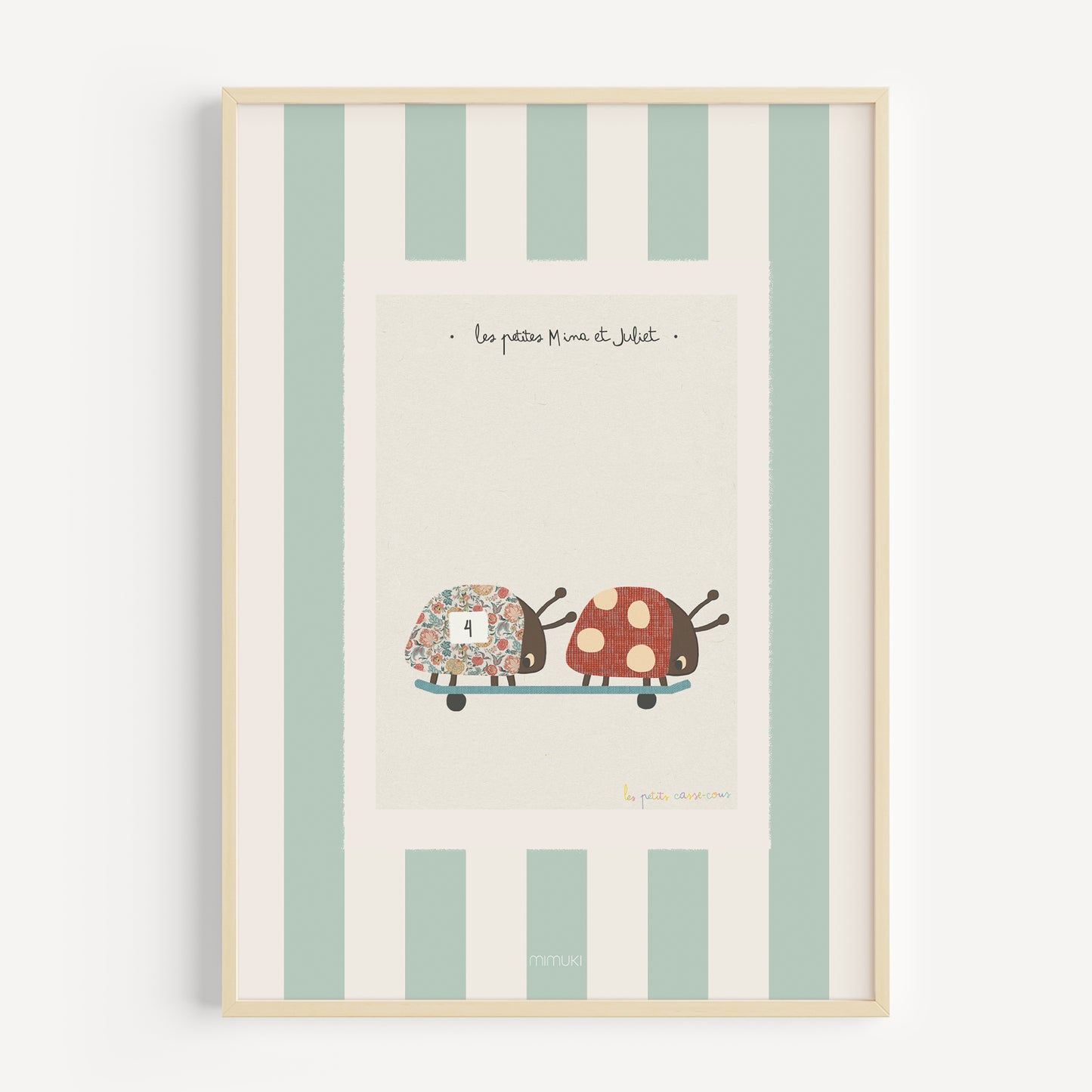 Affiche Les petits Mina et Juliet