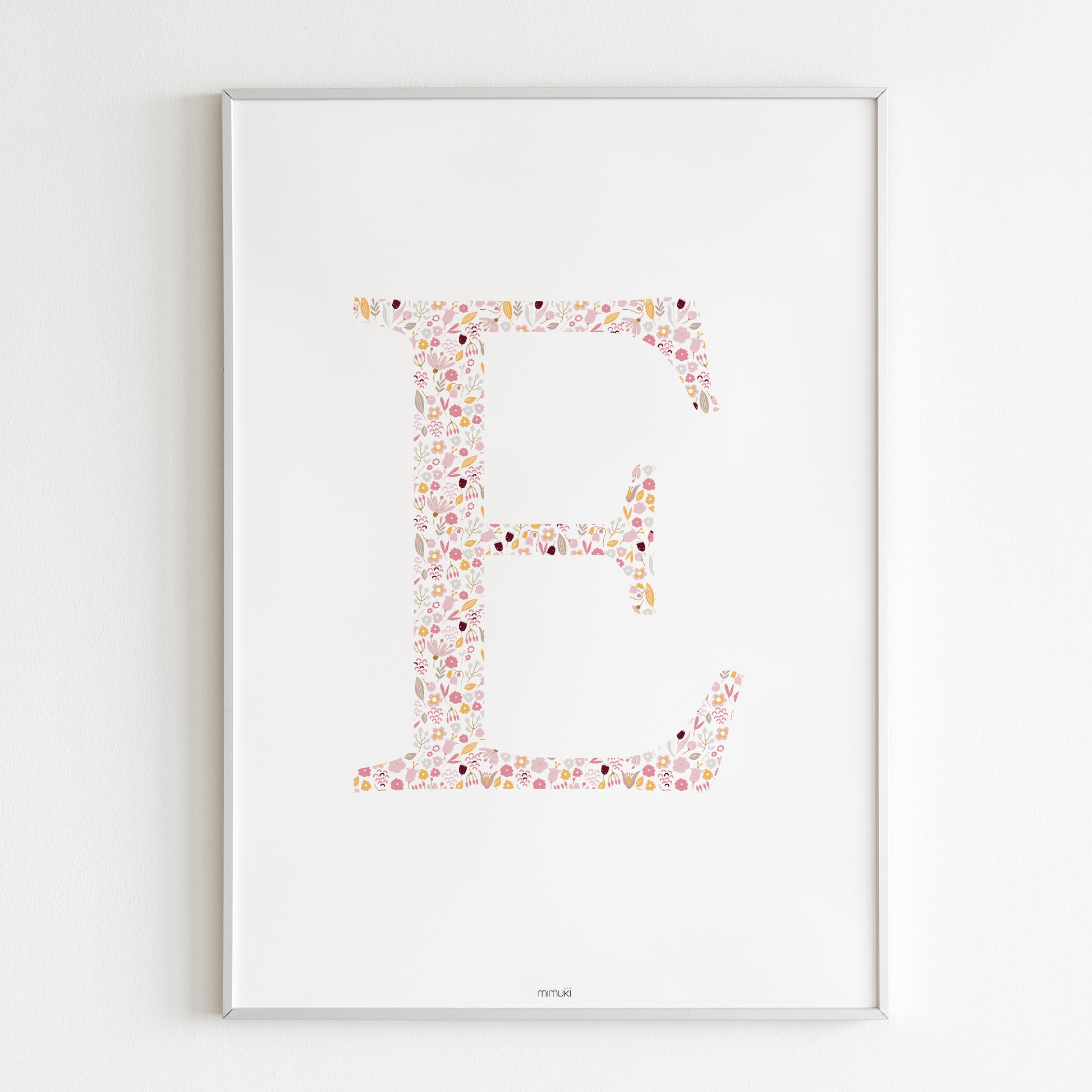 Lámina Liberty - Inicial letra rosa - mimuki