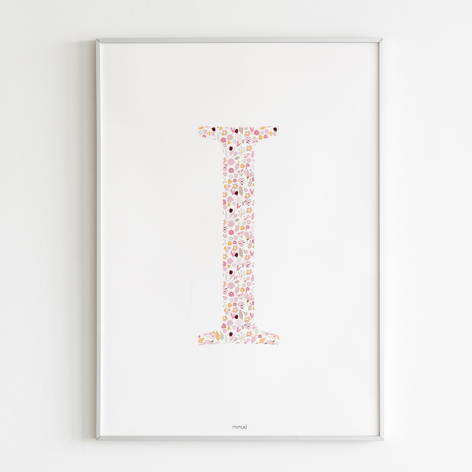 Lámina Liberty - Inicial letra rosa - mimuki