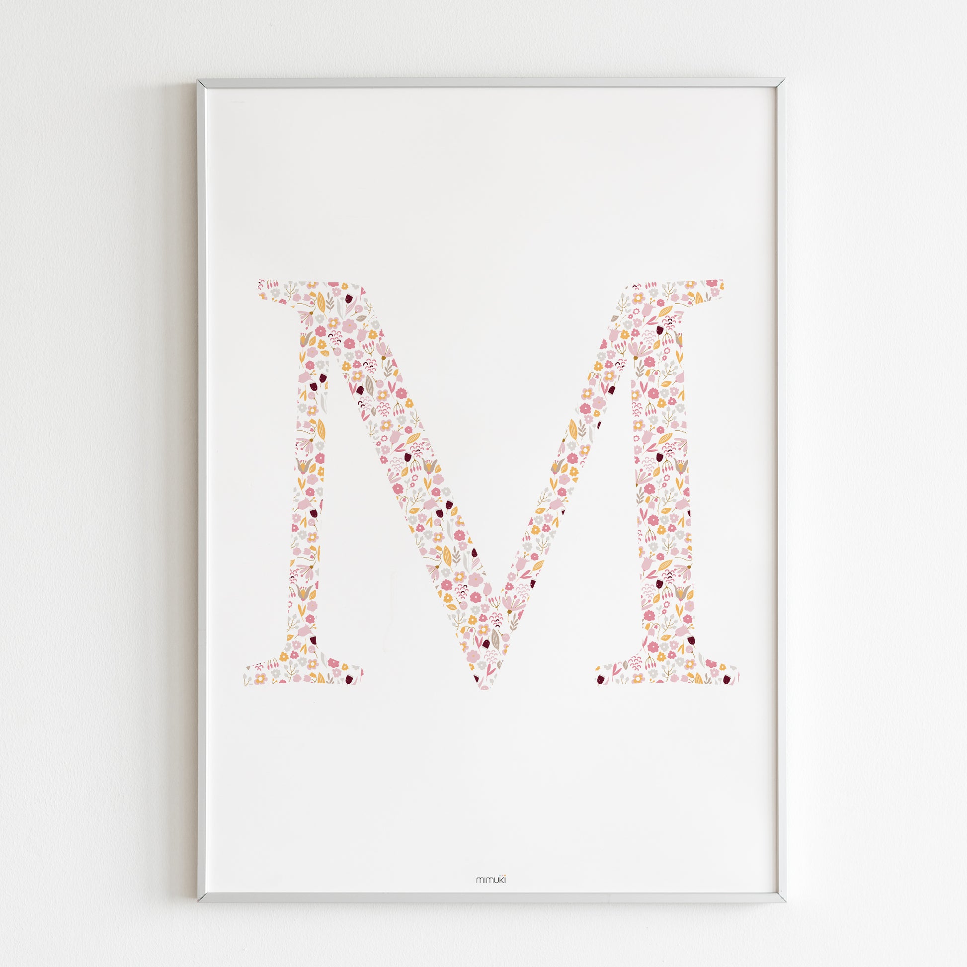 Lámina Liberty - Inicial letra rosa - mimuki