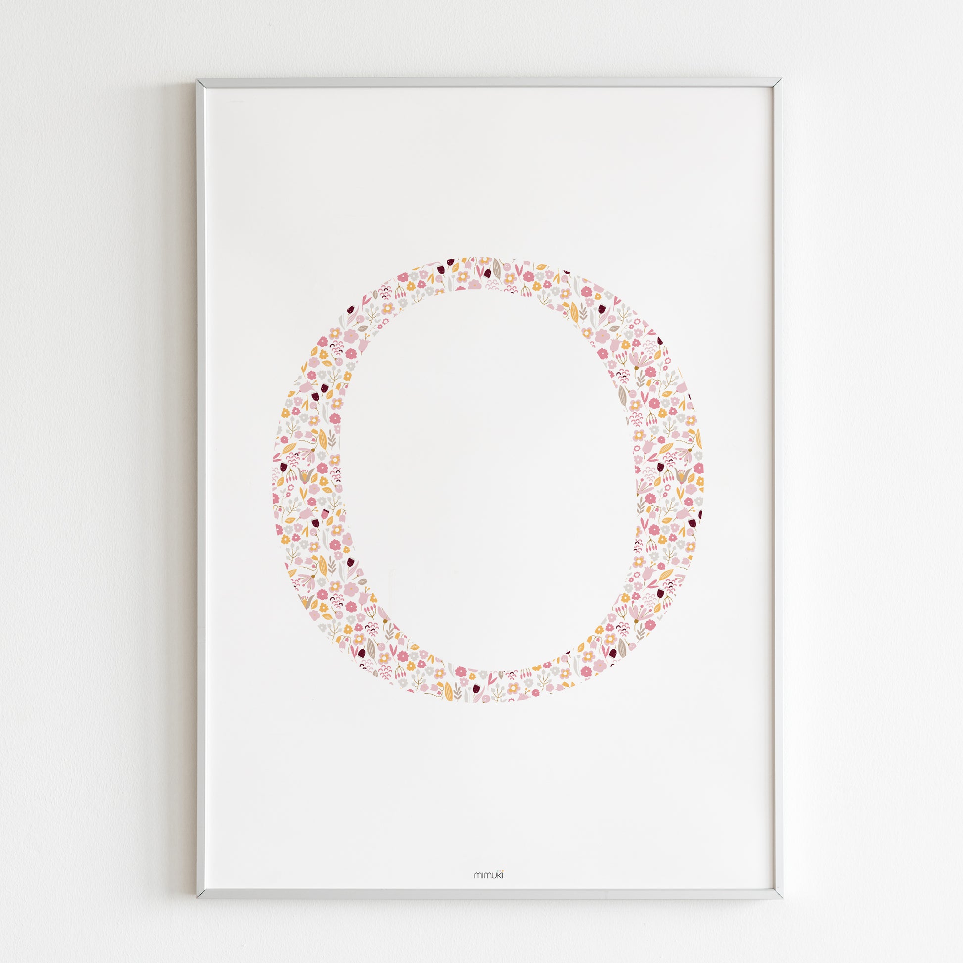 Lámina Liberty - Inicial letra rosa - mimuki