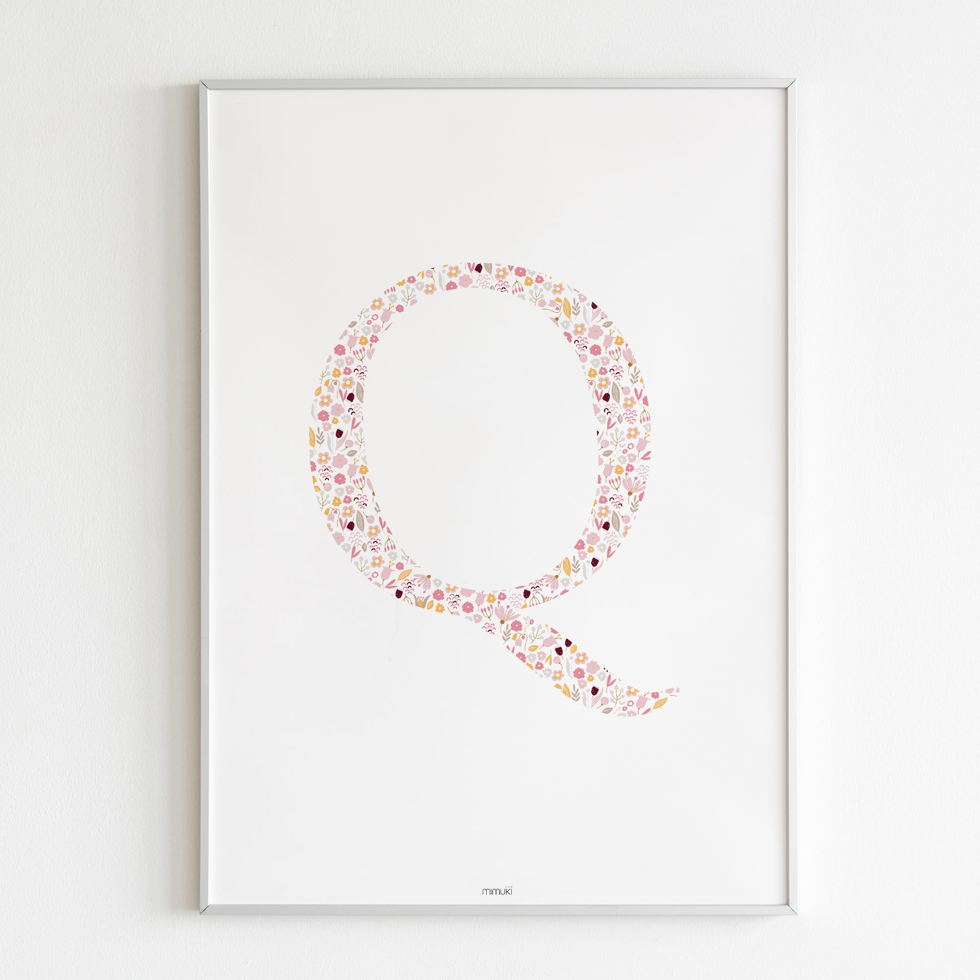 Lámina Liberty - Inicial letra rosa - mimuki