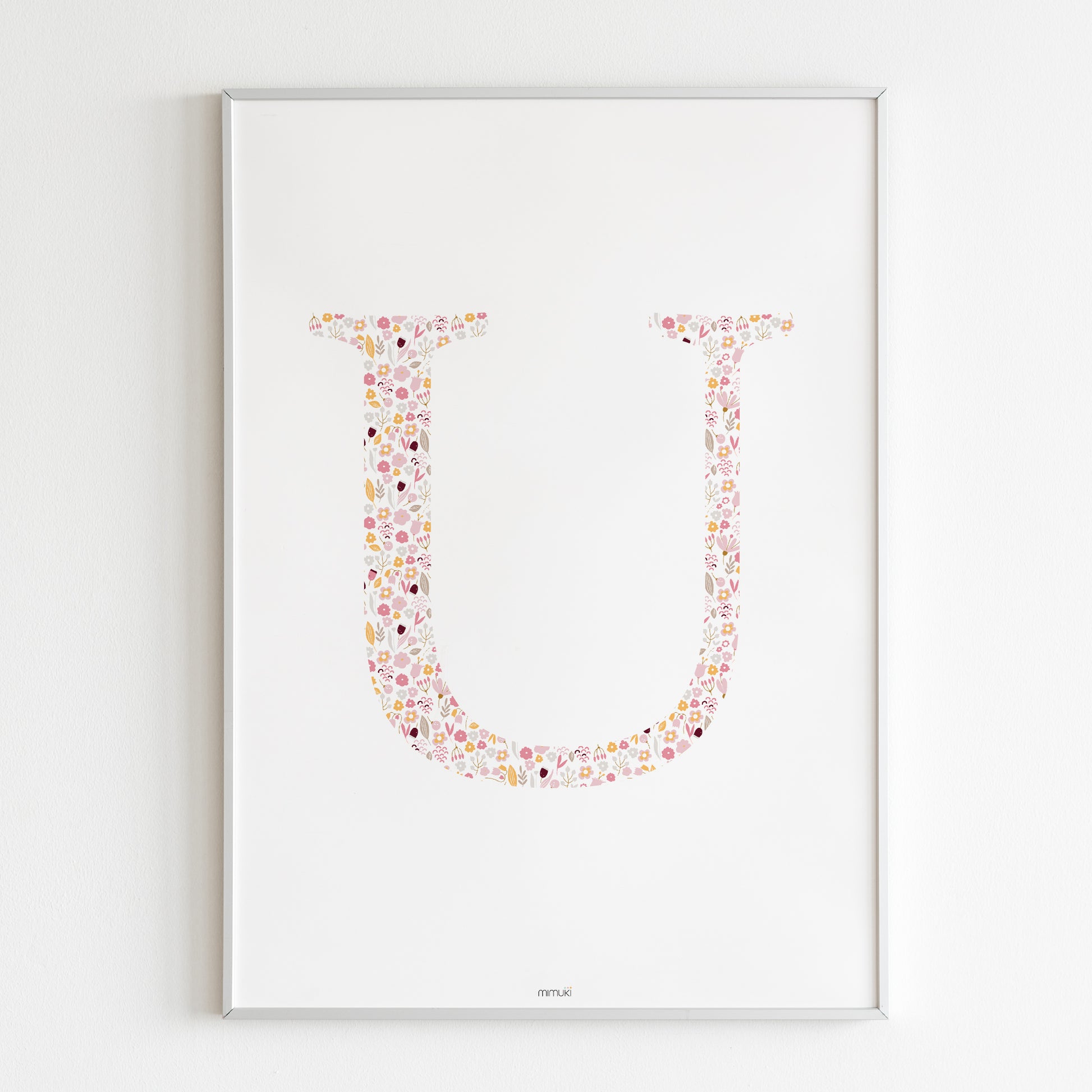 Lámina Liberty - Inicial letra rosa - mimuki