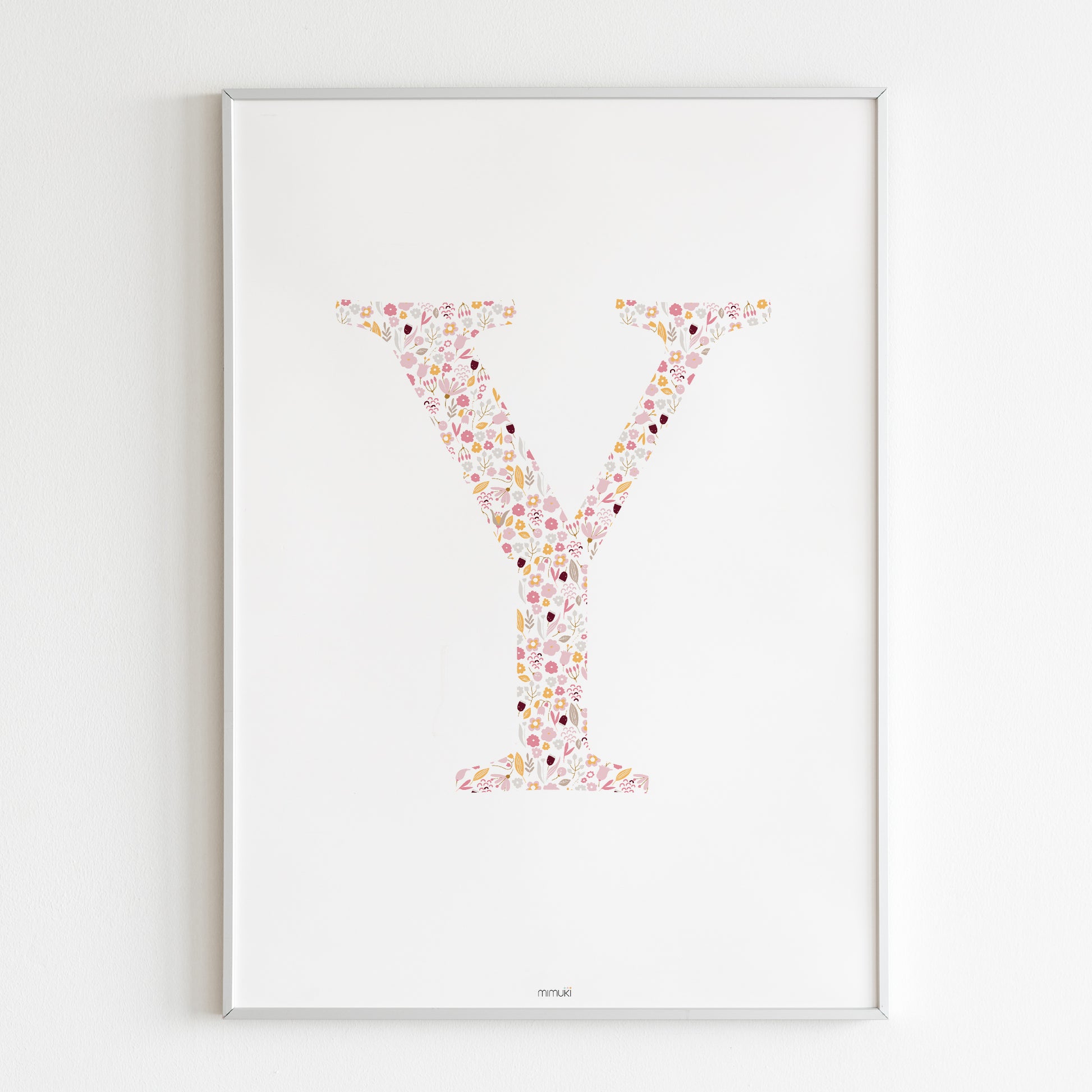 Lámina Liberty - Inicial letra rosa - mimuki