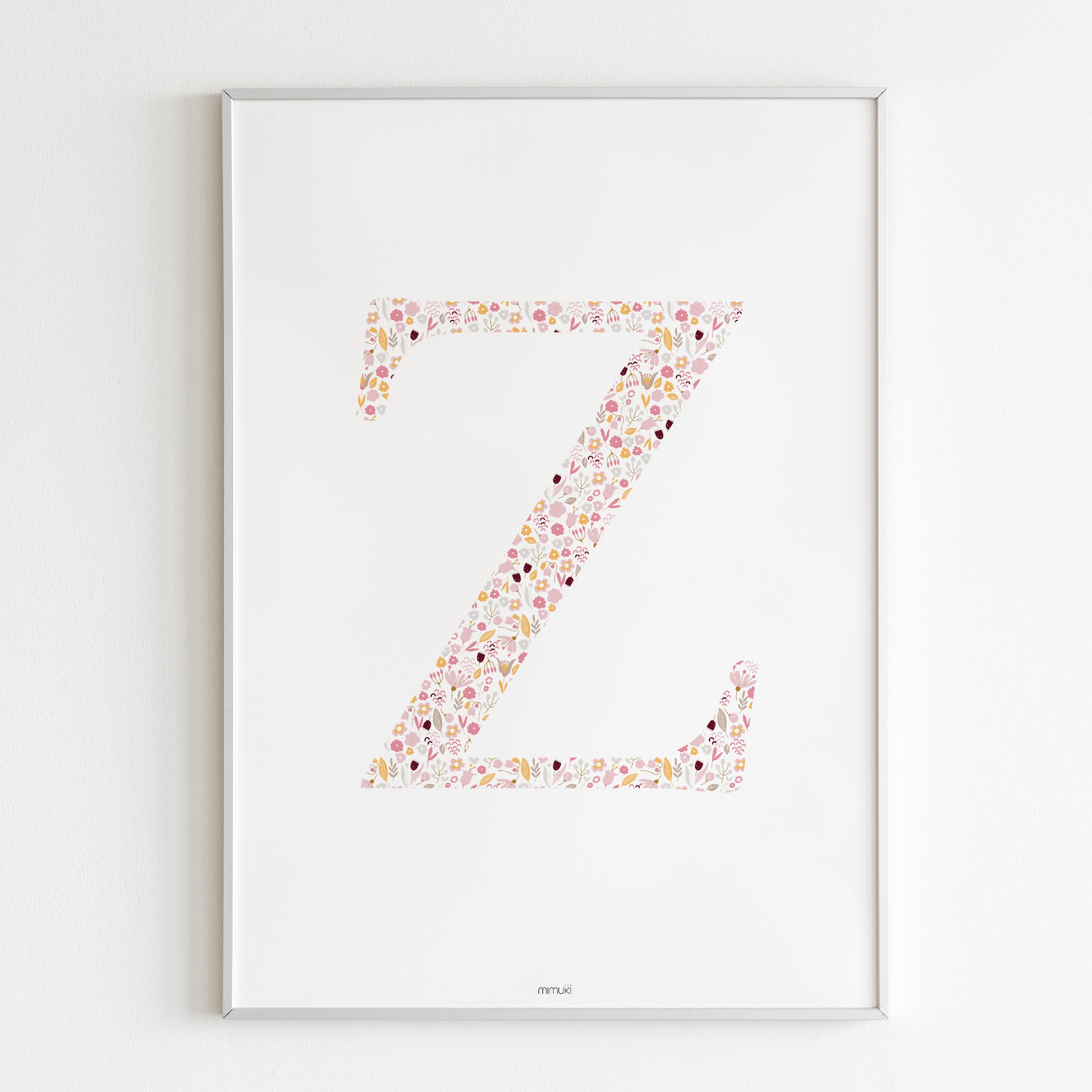 Lámina Liberty - Inicial letra rosa - mimuki