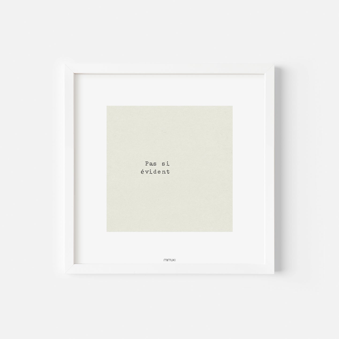 Affiche Pas si évident