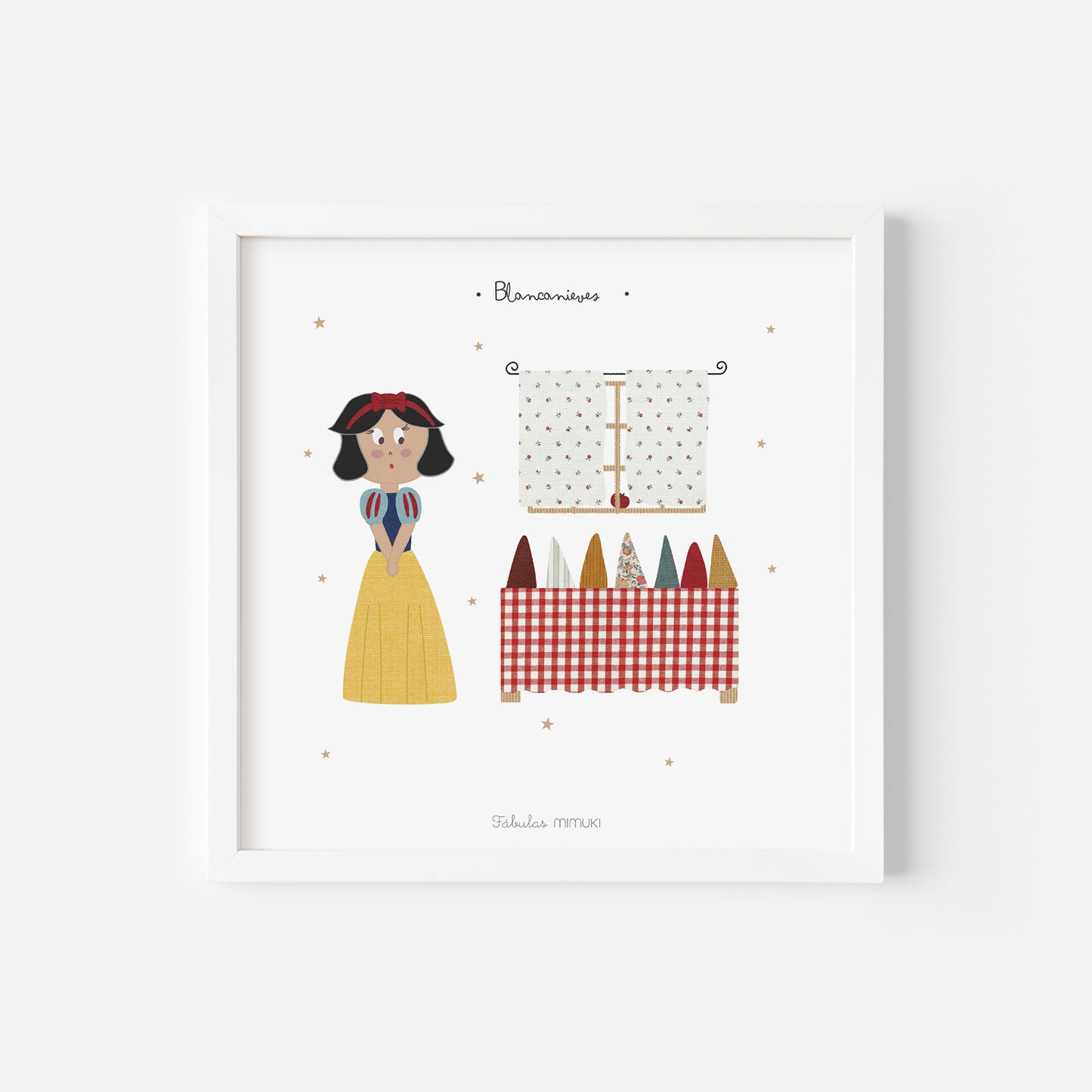 Lámina Blancanieves