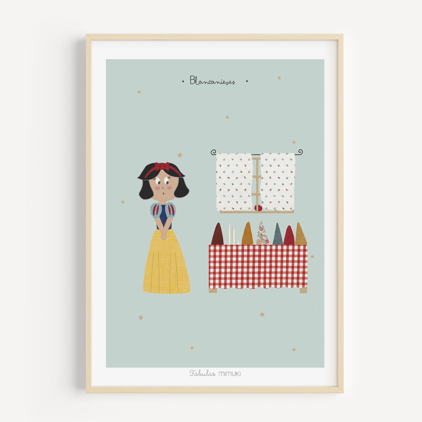 Lámina Blancanieves