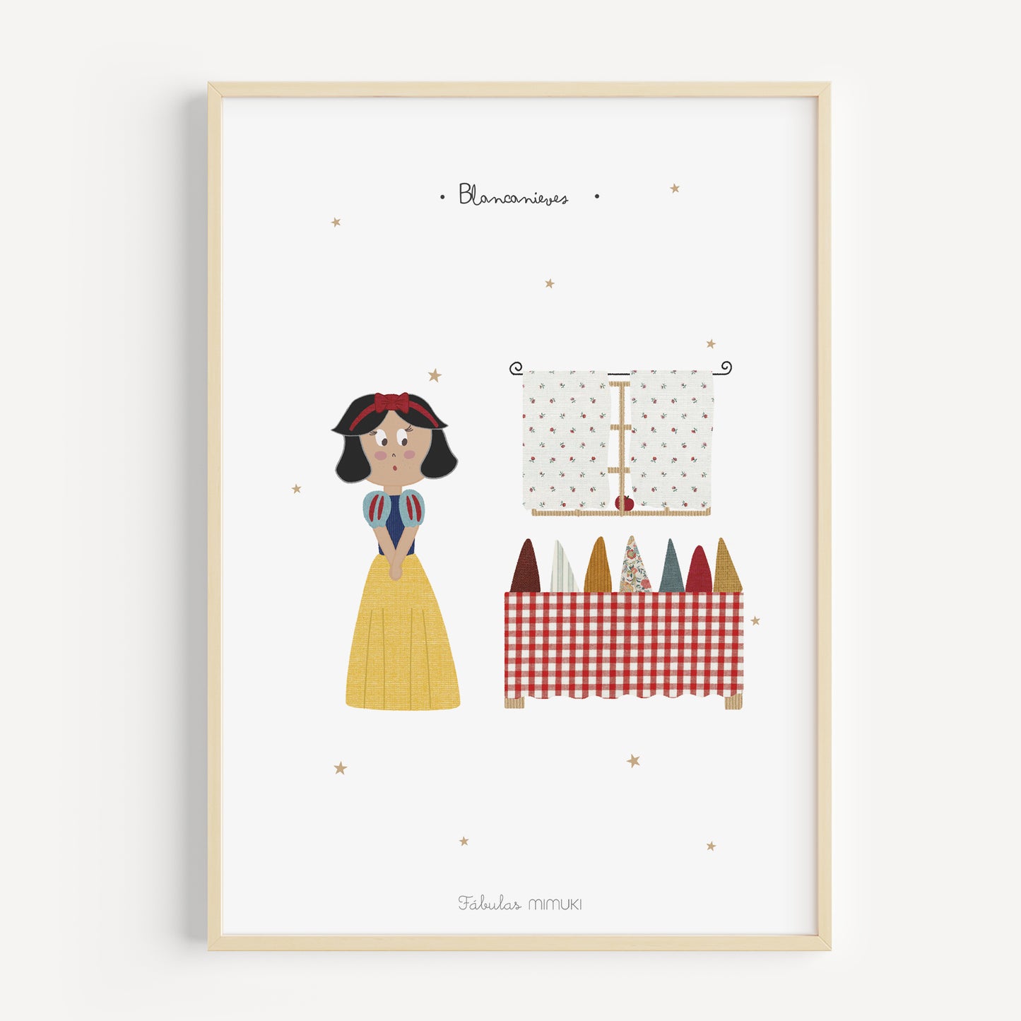 Lámina Blancanieves