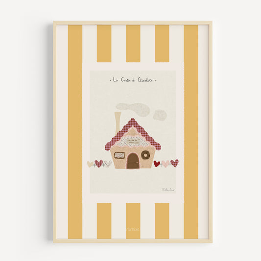 Lámina Casita de Chocolate - edición especial