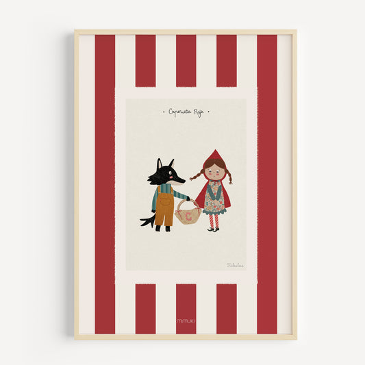 Lámina Caperucita - edición especial