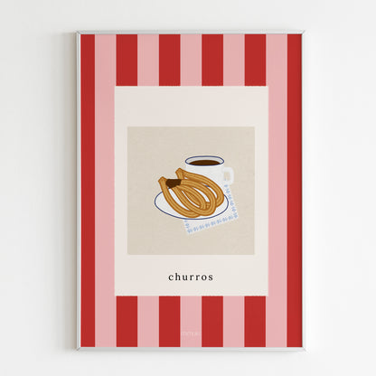 Lámina Churros