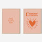 Pack 2 láminas - Amour
