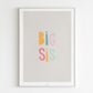 Affiche Big Sis - Rose/Bleu