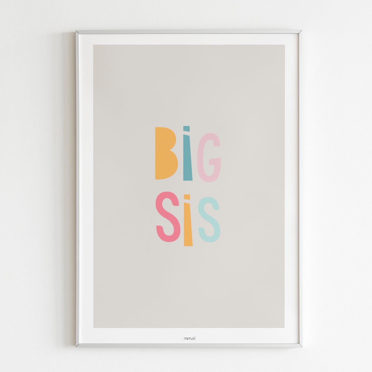 Affiche Big Sis - Rose/Bleu