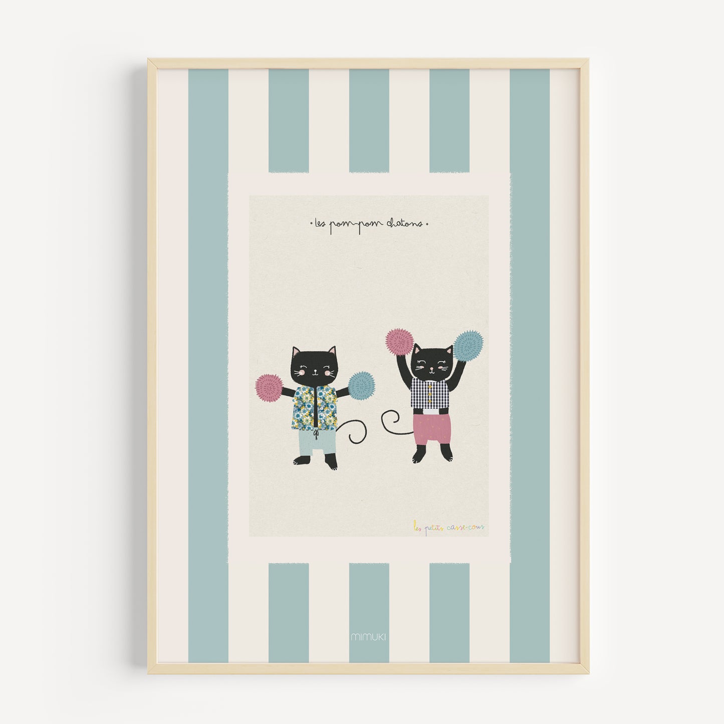 Affiche Les pom pom chatons