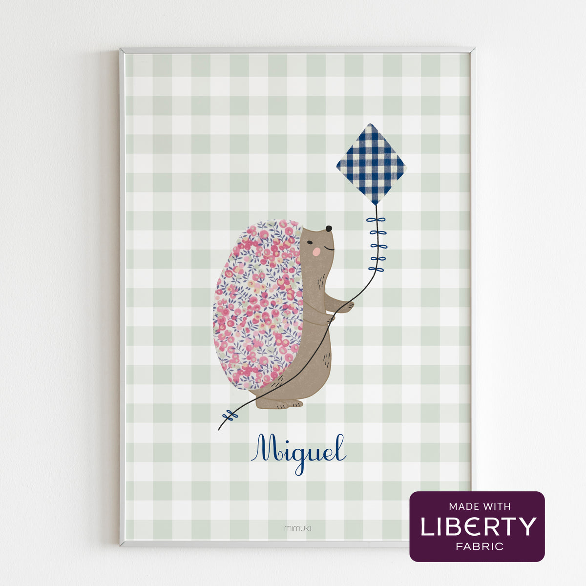 cuadro-personalizado-erizo-liberty-rosa-mimuki
