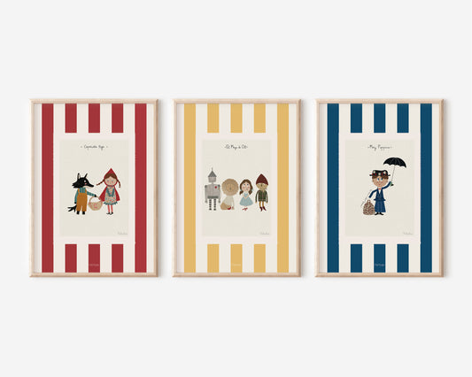 Pack 3 láminas - Fábulas a elegir - Edición especial