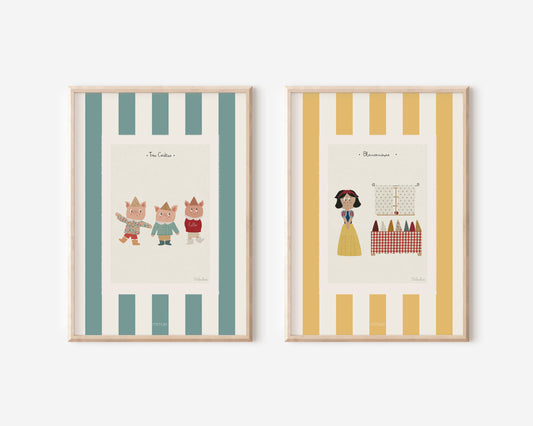 Pack 2 láminas - Fábulas a elegir - Edición especial