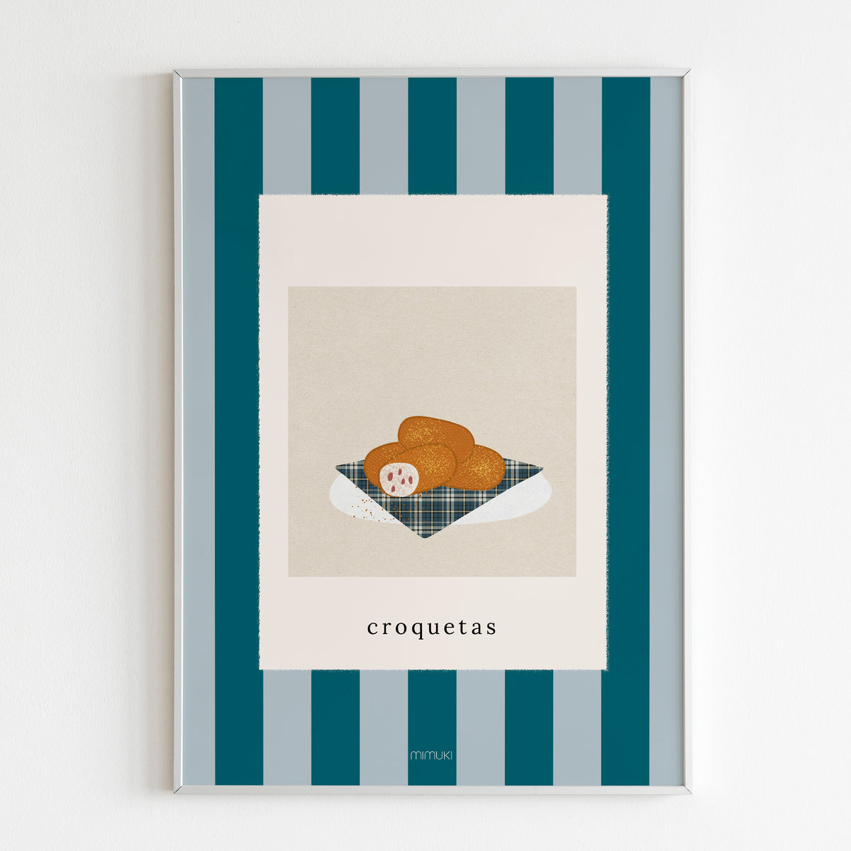 Lámina de croqueta de la colección Ronda para cocina