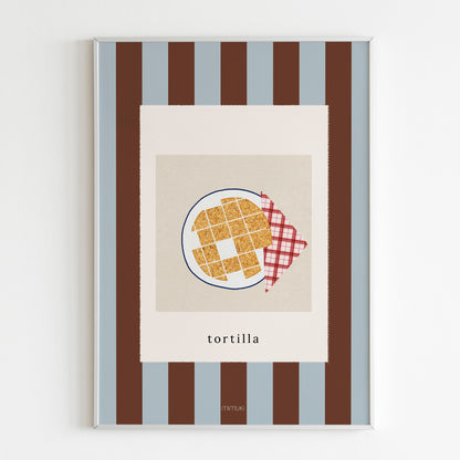 Lámina de tortilla de patata de la colección Ronda para cocina