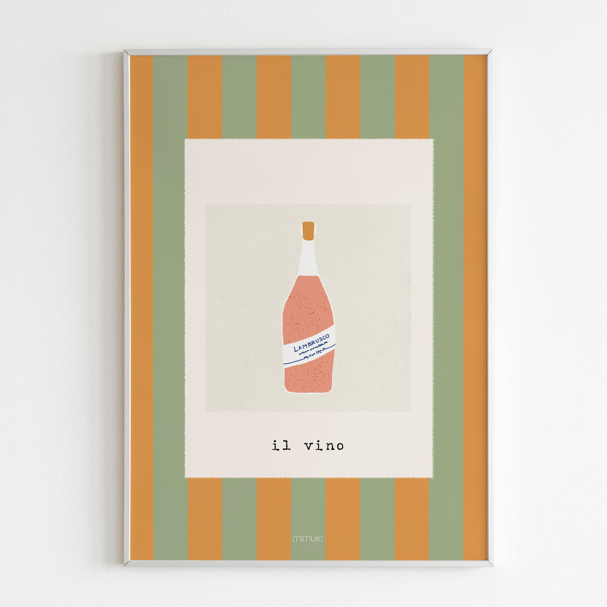 Lámina de vino de la colección Manarola de MIMUKI