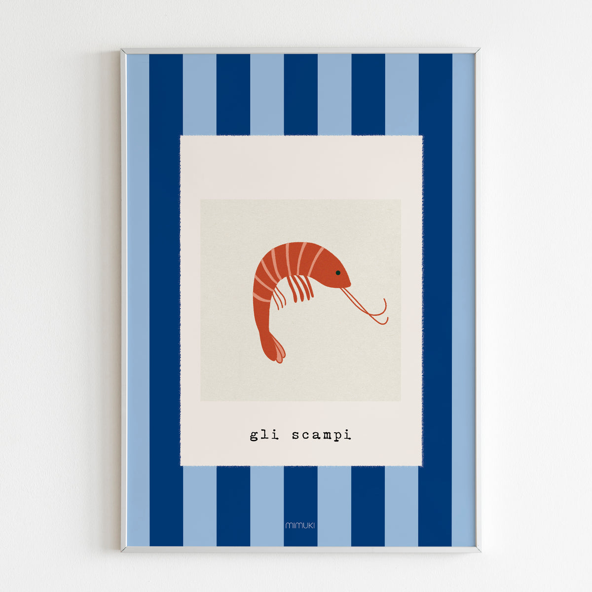 Láminas Scampi y Pesce para cocina de la colección Manarola