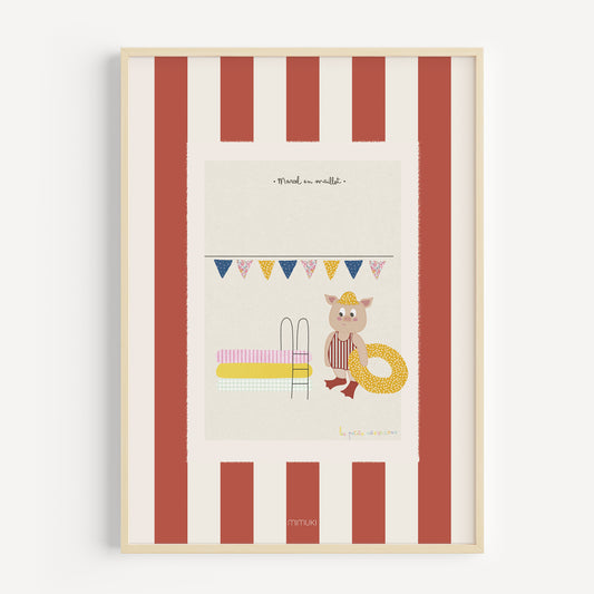 Affiche Mademoiselle Colette