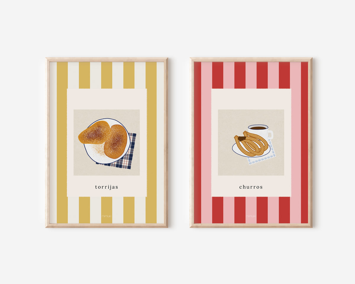 Pack de 2 láminas para cocina de la colección Ronda