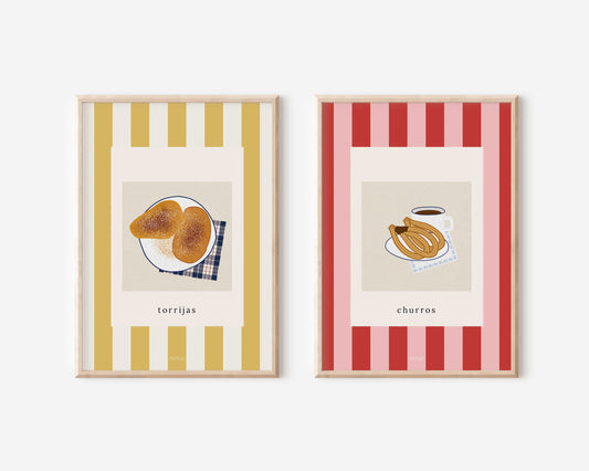 Pack de 2 láminas para cocina de la colección Ronda
